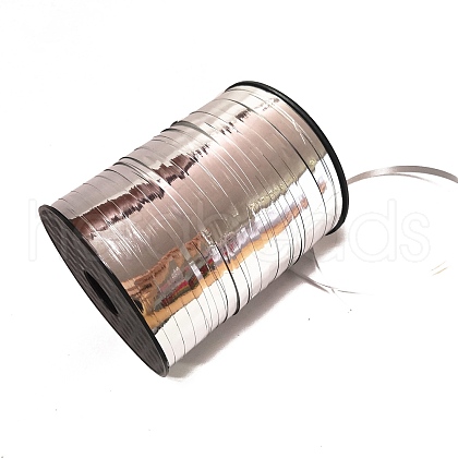 500 Yards Flat Single Face Laser Balloons Ribbon HULI-PW0002-064D-1