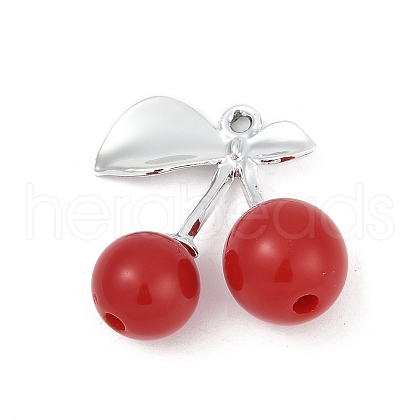Alloy & Acrylic Pendants PALLOY-S053-01P-D-1