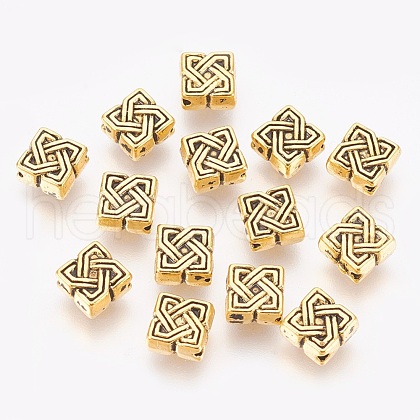 Tibetan Style Alloy Beads GLF0867Y-1