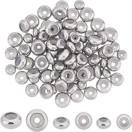 Unicraftale 304 Stainless Steel Beads STAS-UN0014-43P-1
