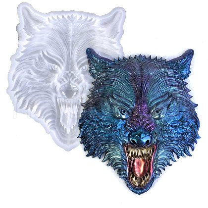 Wolf Head DIY Wall Decoration Silicone Molds SIL-F007-03-1