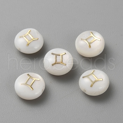 5Pcs Natural Freshwater Shell Beads BSHE-TAC0004-01E-1