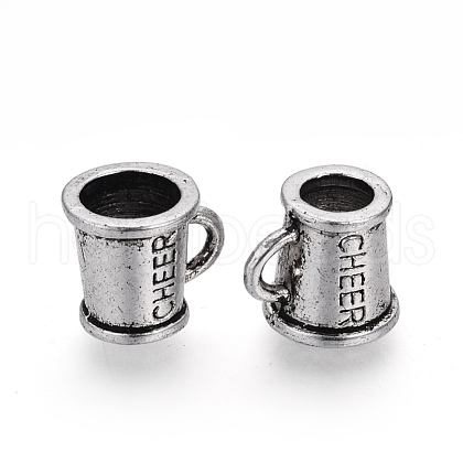 Tibetan Style Alloy Pendants TIBE-S309-66AS-RS-1
