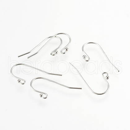 925 Sterling Silver Earring Hooks STER-K037-011-1