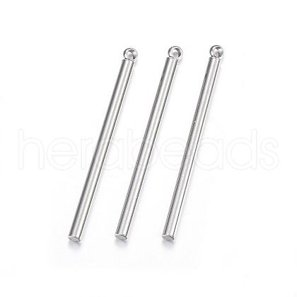Tarnish Resistant 201 Stainless Steel Pendants X-STAS-F174-03P-B-1