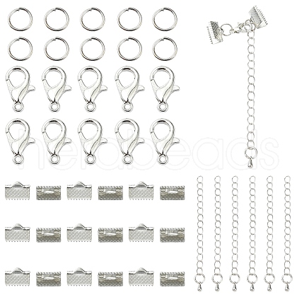 50 Pieces DIY Ribbon Ends Making Kits DIY-YW0001-99A-P-1