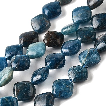 Natural Apatite Beads Strands G-Q026-D01-01-1