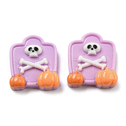 Halloween Opaque Resin Decoden Cabochons CRES-H002-02B-1