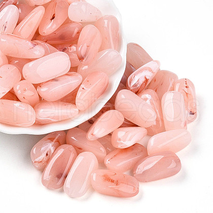 Transparent Acrylic Beads TACR-T028-36B-1