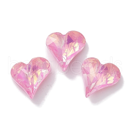 Glass Rhinestone Cabochons RGLA-G020-04A-123AM-1