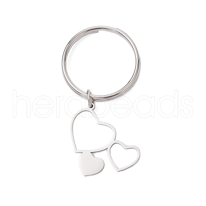 201 Stainless Steel Keychain KEYC-JKC01184-05-1