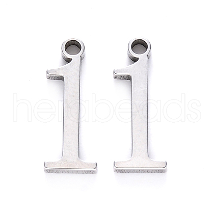Tarnish Resistant 201 Stainless Steel Charms STAS-R108-01-1