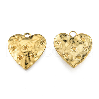 Ion Plating(IP) 304 Stainless Steel Pendant Rhinestone Settings STAS-N098-213LG-1