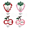 24Pcs 4 Style Iron Snap Hair Clips PHAR-LS0001-02-4