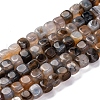Natural Dragon Veins Agate Beads Strands G-G177-E09-01-2