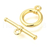 Brass Toggle Clasps KK-B121-03G-3