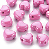 Opaque Acrylic European Beads X-MACR-S372-03B-26-1