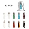 SUNNYCLUE Gemstone Pointed Pendants G-SC0001-12P-2