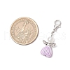 Angel Acrylic & ABS Plastic Imitation Pearl Pendant Decorations HJEW-JM03298-01-3