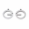 Non-Tarnish 201 Stainless Steel Pendants STAS-N095-076-2