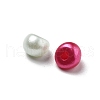 Acrylic Imitation Pearl Beads OACR-D300-01I-4