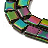Electroplated Non-magnetic Synthetic Hematite Beads Strands G-C106-A02-06-3