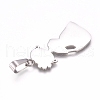Tarnish Resistant 304 Stainless Steel Pendants STAS-D232-03P-2