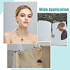 32Pcs 8 Colors Tibetan Style Alloy Pendants PALLOY-FH00018-6