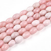 Natural Pink Opal Beads Strands G-N346-02B-09-2