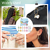 Teardrop & Cloud Locking Stitch Markers HJEW-AB00545-6