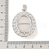 Natural Quartz Crystal Pendants G-A226-03P-07-3