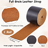 1.6M Flat AB Grade Cowhide Leather Cord AJEW-WH0007-59D-02-2