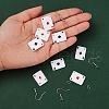 DIY Poker Playing Card Pendant Dangle Earrings Making Kit DIY-YW0004-60-7