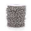 Tarnish Resistant 304 Stainless Steel Rolo Chains CHS-F011-08D-P-3