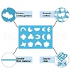 Acrylic Earring Handwork Template DIY-WH0359-087-4