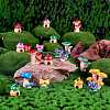 32Pcs 16 Style 3D Mushroom Resin Display Ornaments DJEW-SZ0001-06-3
