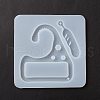 Feather & Handle Shape DIY Pendant Silicone Molds DIY-F114-13-3