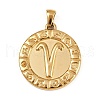 304 Stainless Steel Pendants STAS-C131-04G-03-1
