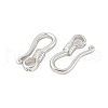 925 Sterling Silver Hook Clasps STER-S012-03A-P-2