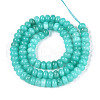 Dyed Natural White Jade Beads Strands G-T139-59A-10-2