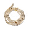 Natural Gold Rutilated Quartz Beads Strands G-RM2025-A20-4mm-3