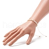 Adjustable Nylon Thread Braided Bead Bracelets BJEW-JB06450-01-3