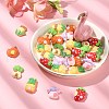 30Pcs Opaque Resin Imitation Food Cabochons CRES-CJ0001-59-5