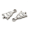 Non-Tarnish 304 Stainless Steel Pendants STAS-Q248-17P-3