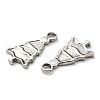 304 Stainless Steel Pendants STAS-Q248-17P-3