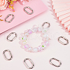 SOFPLATE Zinc Alloy Spring Gate Rings FIND-SP0001-12B-4