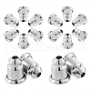 CREATCABIN 8 Pairs Brass Ear Nuts/Earring Backs KK-CN0001-06A-1