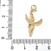 304 Stainless Steel Angel Pendant Decoration STAS-S165-17G-3