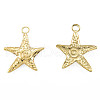 Ion Plating(IP) 201 Stainless Steel Pendants STAS-N098-230LG-1