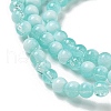 Crackle Glass Beads Strands X1-GLAA-U001-4mm-02-3